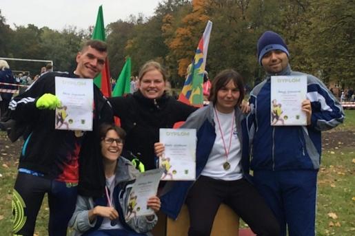 Zawody Zrzeszenia LZS w Biegach Przełajowych w Dowspudzie