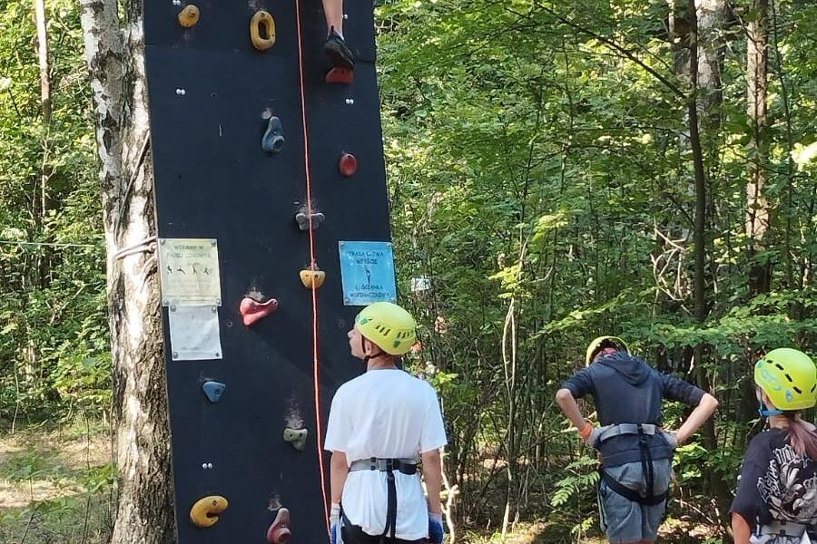 Wyjazd do parku linowego w Udziejku